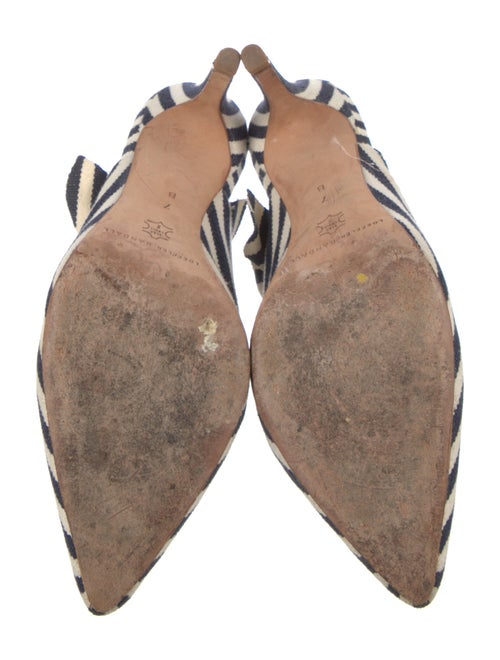 Loeffler Randall Canvas Striped Mules