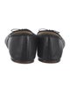 Loeffler Randall Leather Bow Accents Ballet Flats