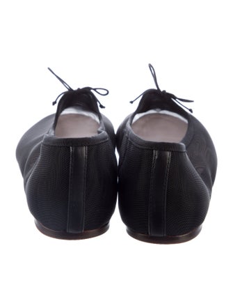 Loeffler Randall Mesh Printed Ballet Flats