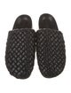 Loeffler Randall Leather Striped Slippers
