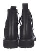 Loeffler Randall Leather Trim Embellishment Combat Boots