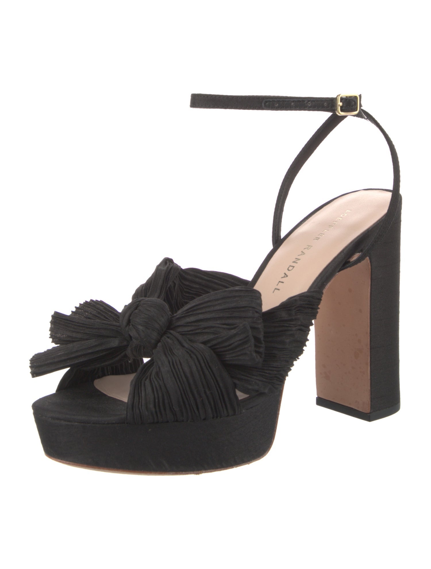Loeffler Randall Satin Bow Accents Sandals