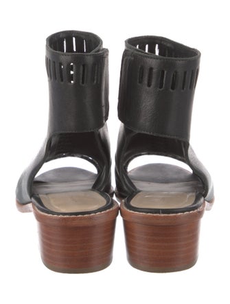 Loeffler Randall Leather Colorblock Pattern Slingback Pumps