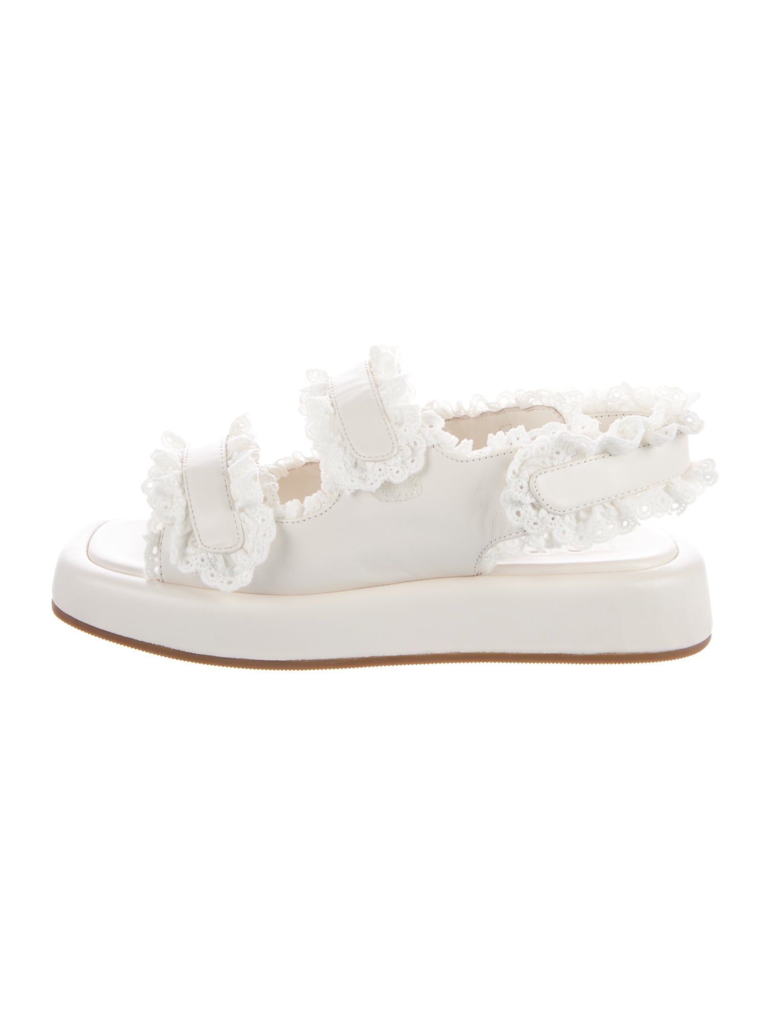 Loeffler Randall Leather Slides