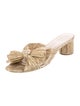 Loeffler Randall Bow Accents Slides
