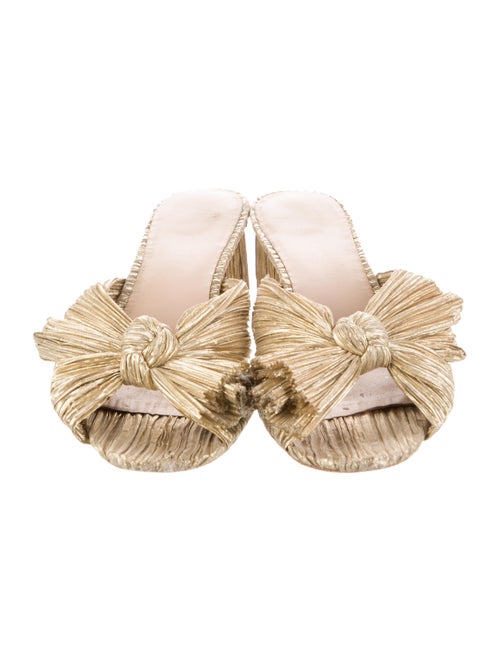 Loeffler Randall Bow Accents Slides