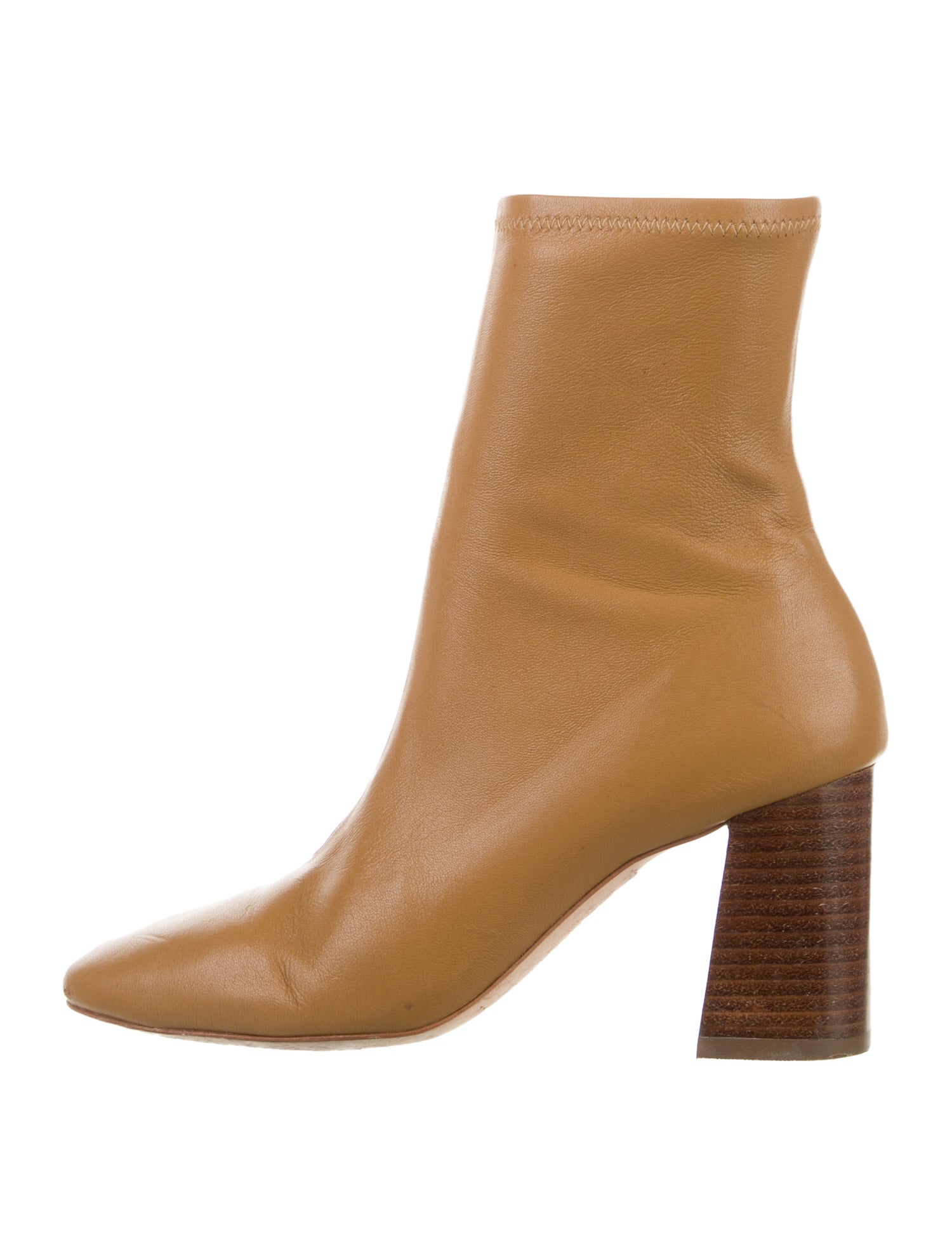 Loeffler Randall Leather Sock Boots