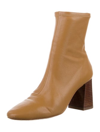Loeffler Randall Leather Sock Boots