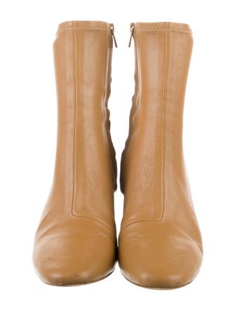 Loeffler Randall Leather Sock Boots