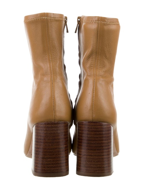 Loeffler Randall Leather Sock Boots