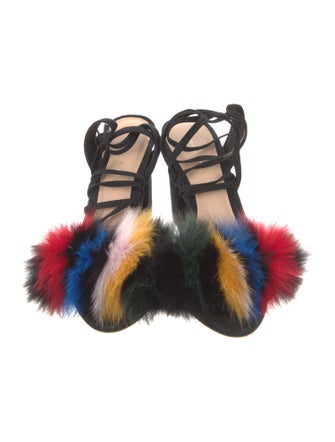 Loeffler Randall Suede Sandals