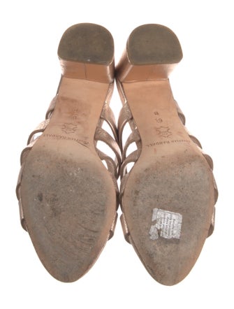 Loeffler Randall Leather Slides