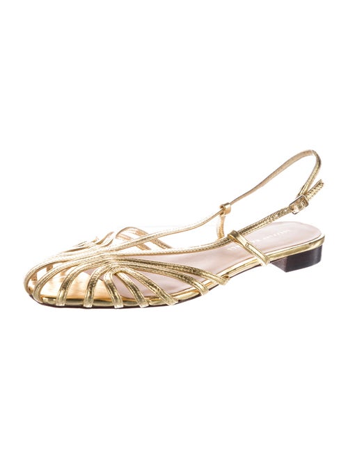 Loeffler Randall Leather Slingback Flats