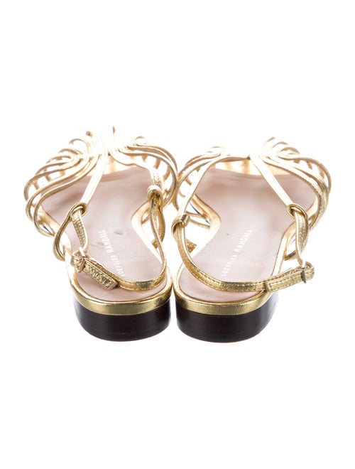 Loeffler Randall Leather Slingback Flats