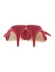 Loeffler Randall Satin Bow Accents Slides