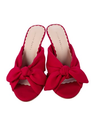 Loeffler Randall Bow Accents Slides