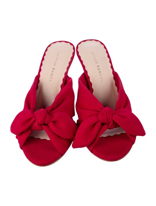 Loeffler Randall Bow Accents Slides