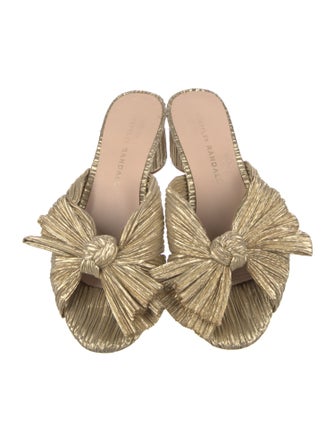 Loeffler Randall Bow Accents Slides