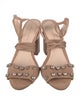 Loeffler Randall Suede Crystal Embellishments Sandals