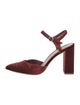 Loeffler Randall Velvet Slingback Pumps