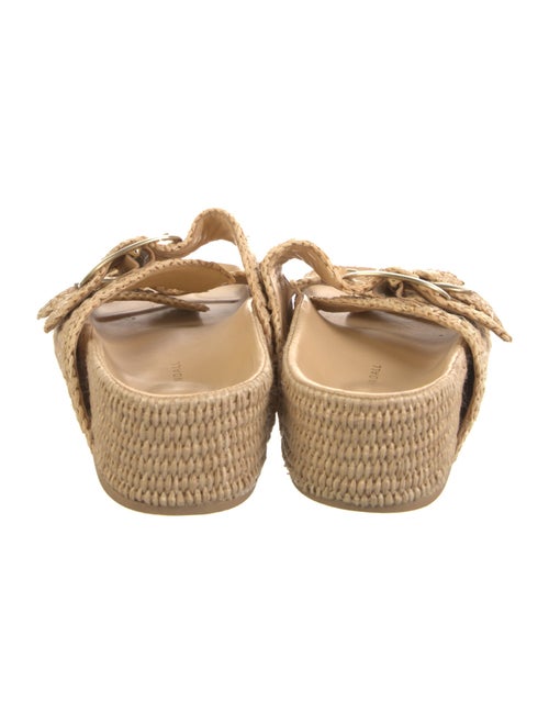 Loeffler Randall Raffia Patterned Slides