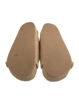 Loeffler Randall Raffia Patterned Slides