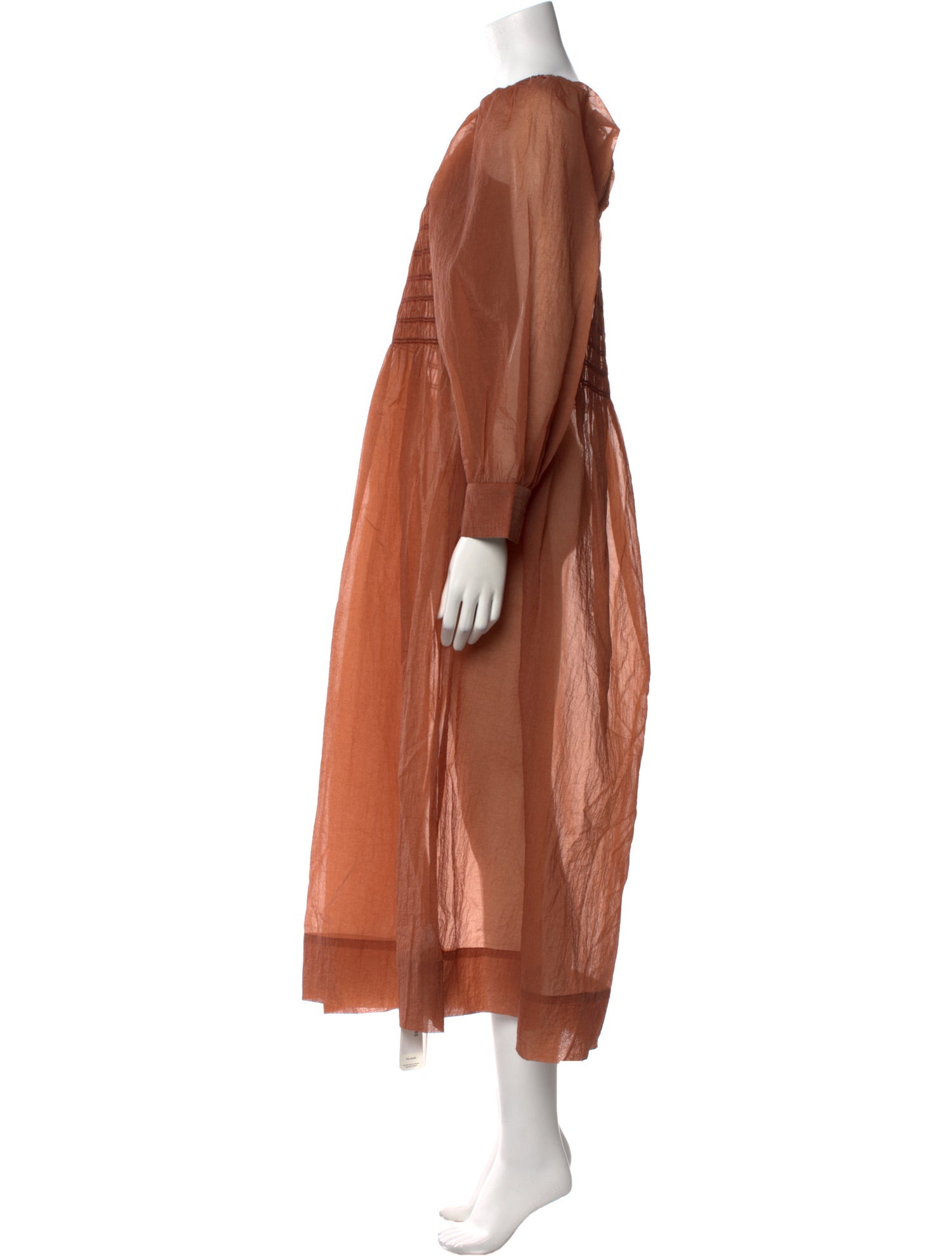 Loeffler Randall Scoop Neck Long Dress