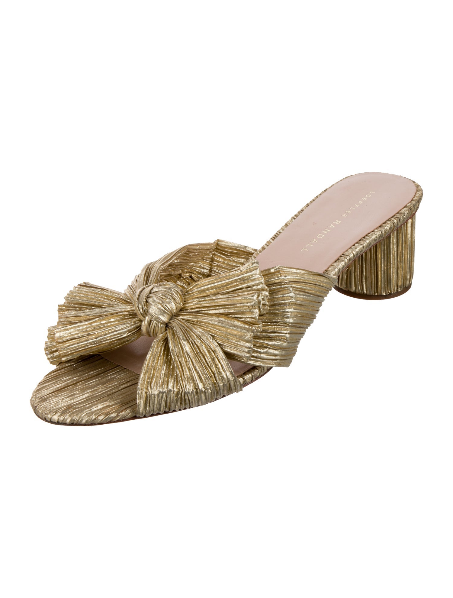 Loeffler Randall Bow Accents Slides