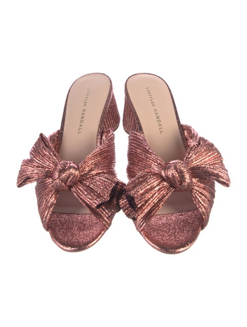 Loeffler Randall Bow Accents Slides