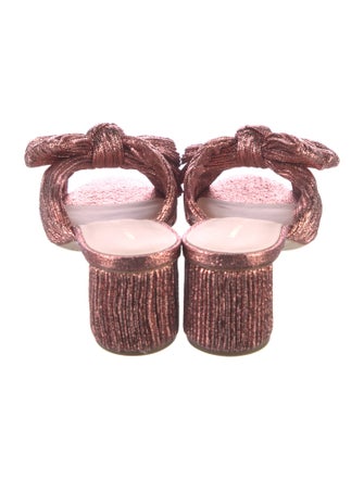 Loeffler Randall Bow Accents Slides