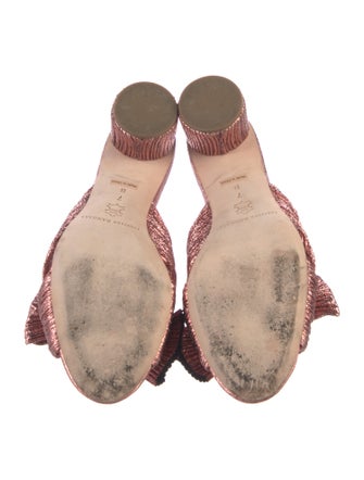 Loeffler Randall Bow Accents Slides