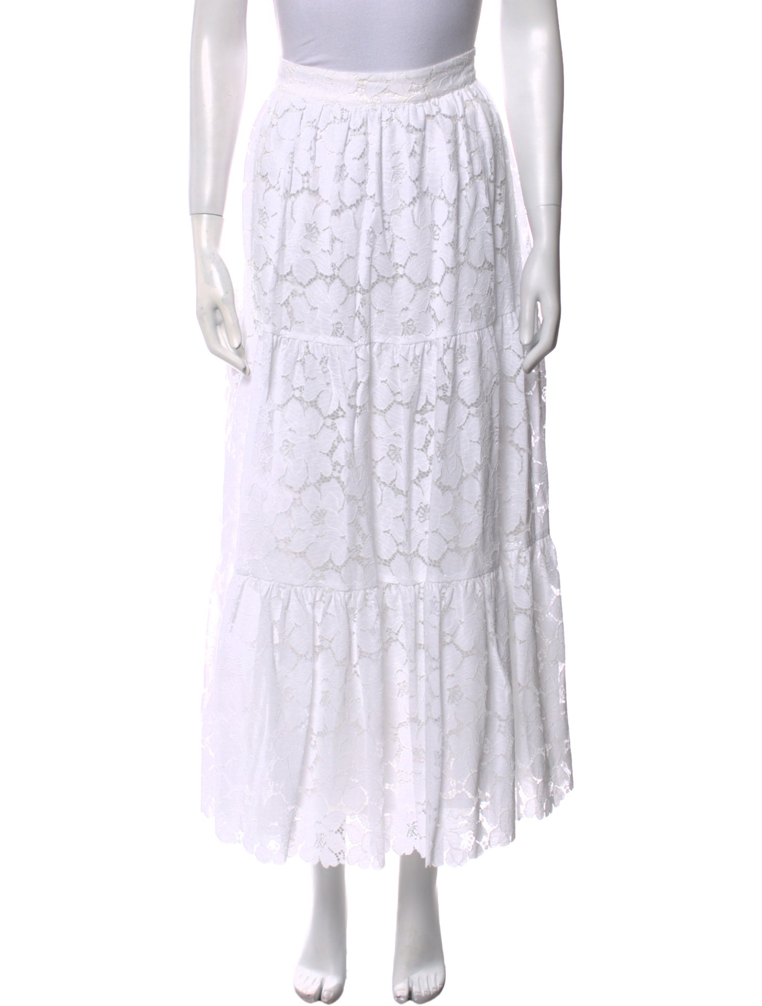 Loeffler Randall Nylon Long Skirt w/ Tags