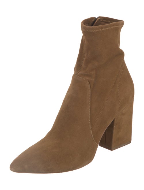 Loeffler Randall Suede Sock Boots