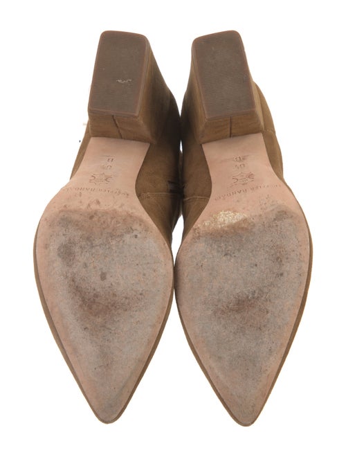 Loeffler Randall Suede Sock Boots