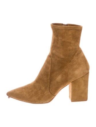 Loeffler Randall Suede Sock Boots