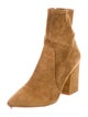 Loeffler Randall Suede Sock Boots