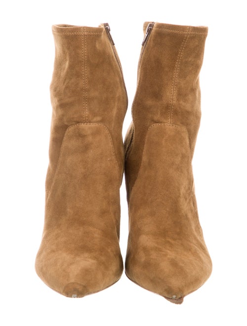 Loeffler Randall Suede Sock Boots