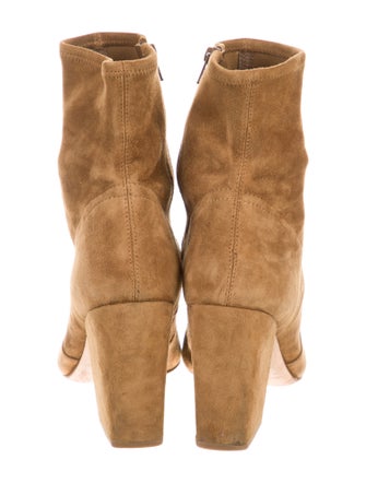 Loeffler Randall Suede Sock Boots
