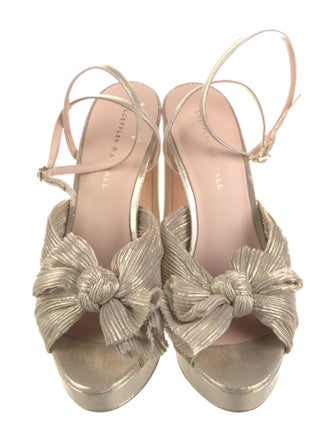 Loeffler Randall Bow Accents Sandals