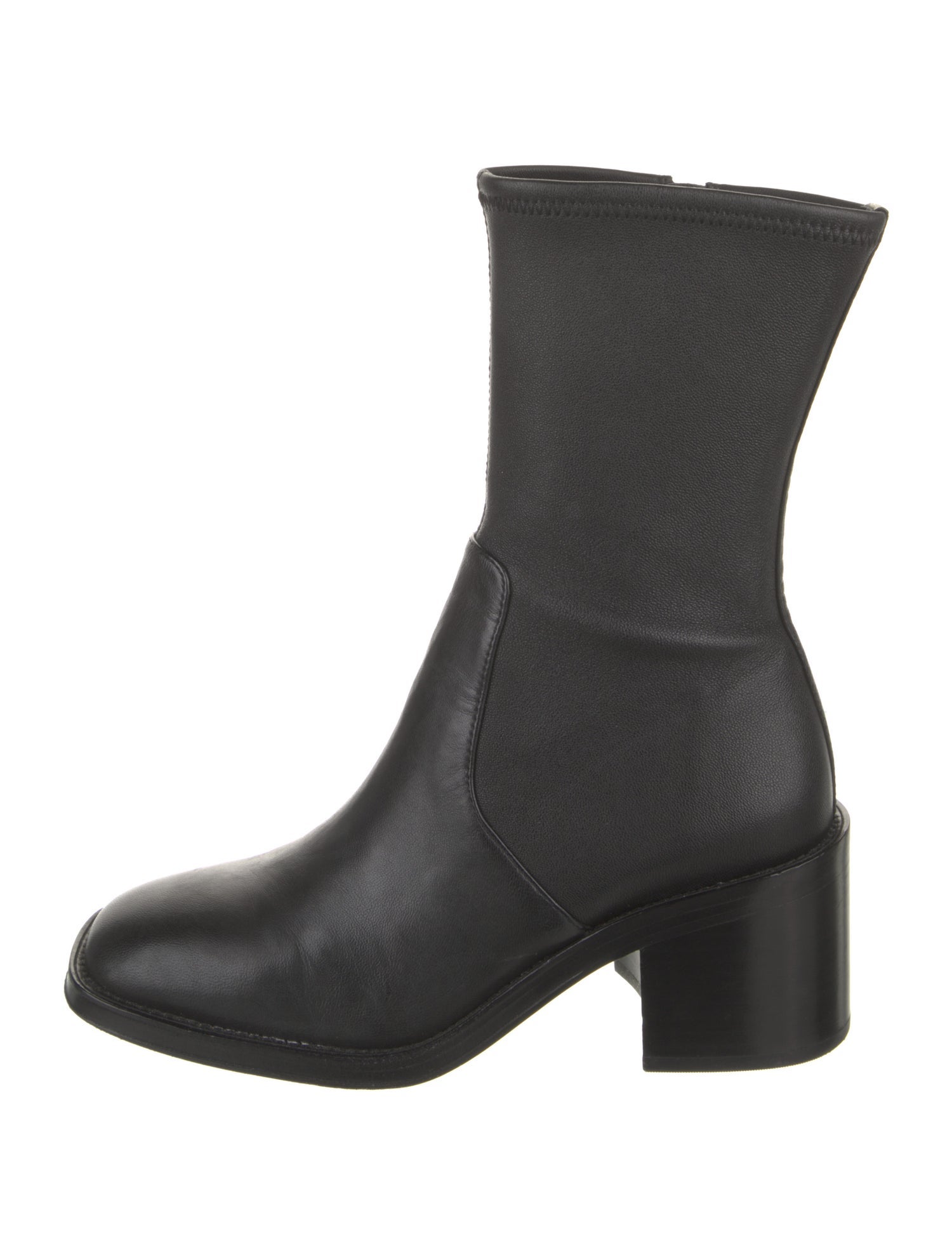 Loeffler Randall Leather Sock Boots