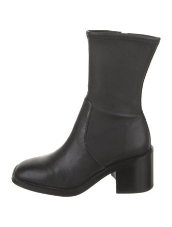 Loeffler Randall Leather Sock Boots