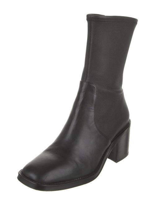 Loeffler Randall Leather Sock Boots
