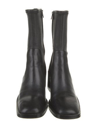 Loeffler Randall Leather Sock Boots