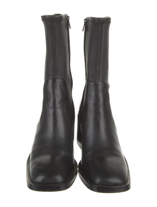 Loeffler Randall Leather Sock Boots