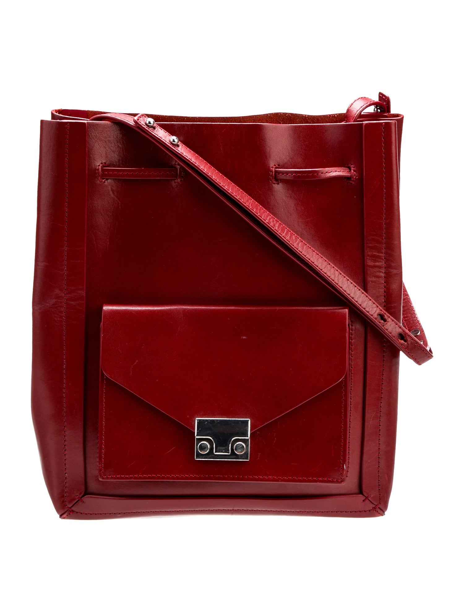 Loeffler Randall Leather Shoulder Bag