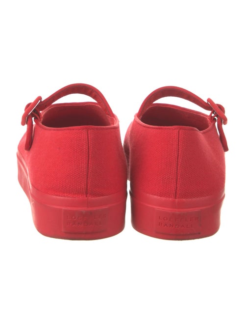 Loeffler Randall Canvas Mary Jane Flats