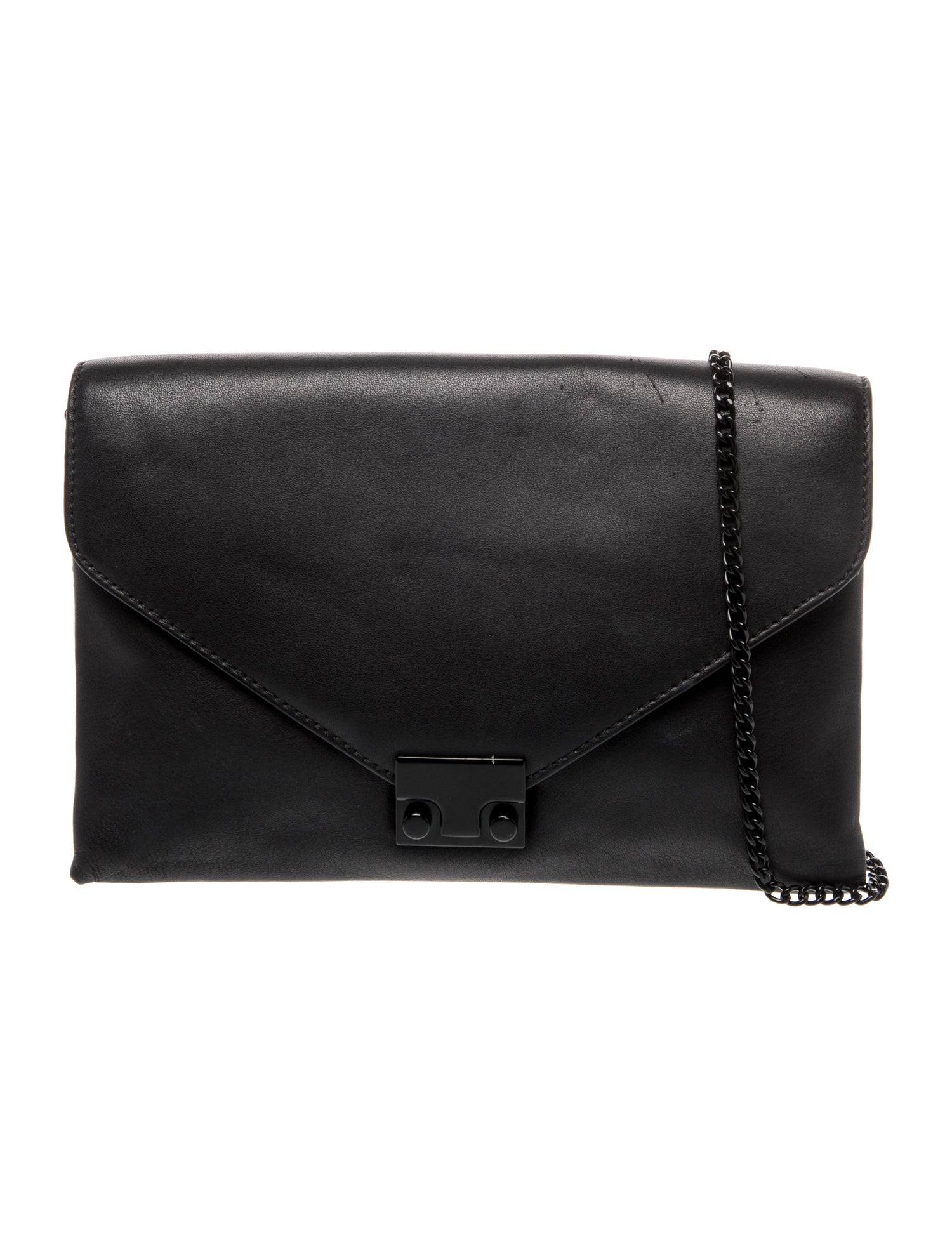 Loeffler Randall Leather Clutch
