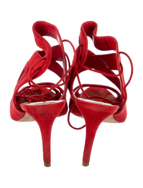 Loeffler Randall Suede Gladiator Sandals