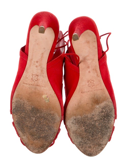 Loeffler Randall Suede Gladiator Sandals