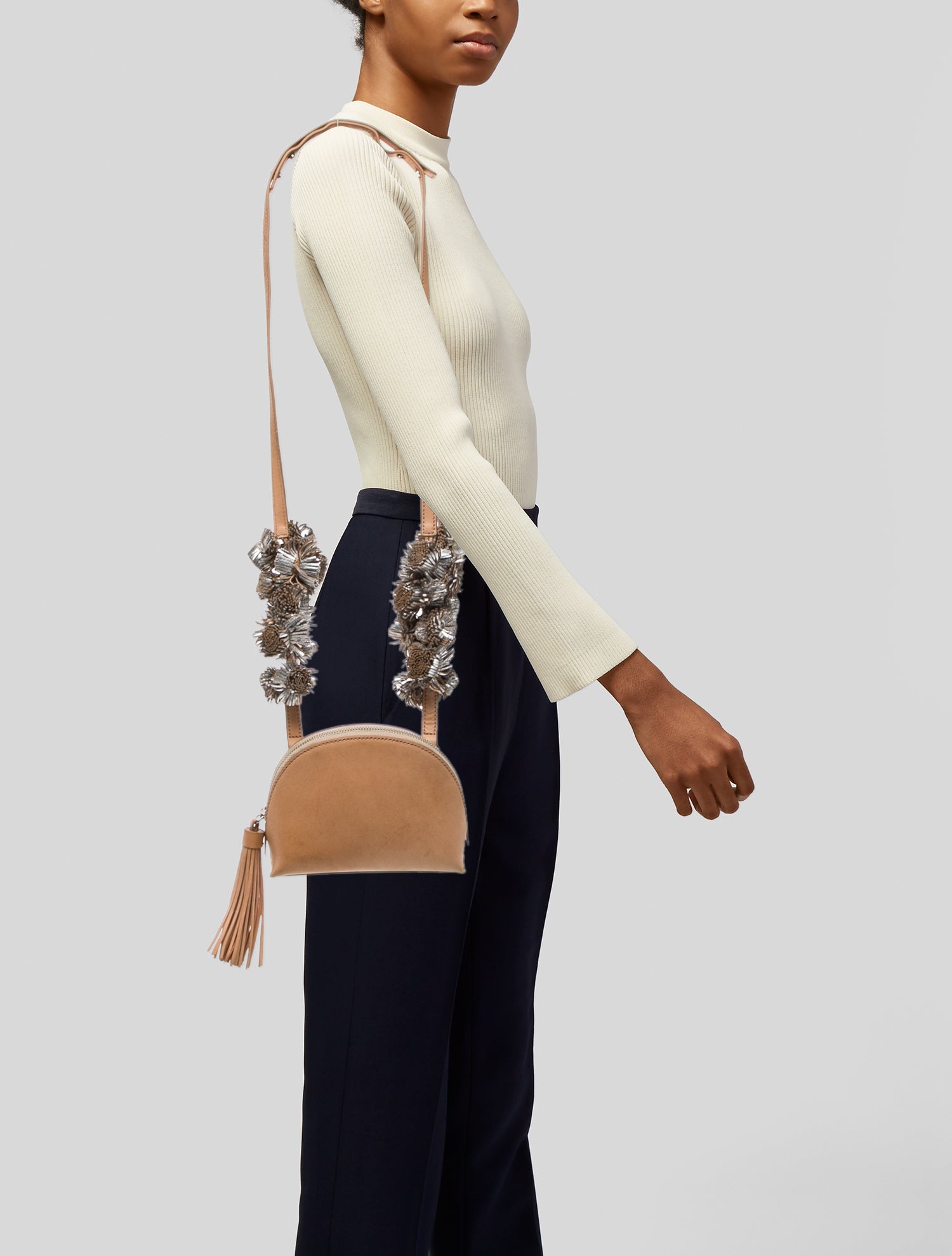 Loeffler Randall Leather Evening Bag